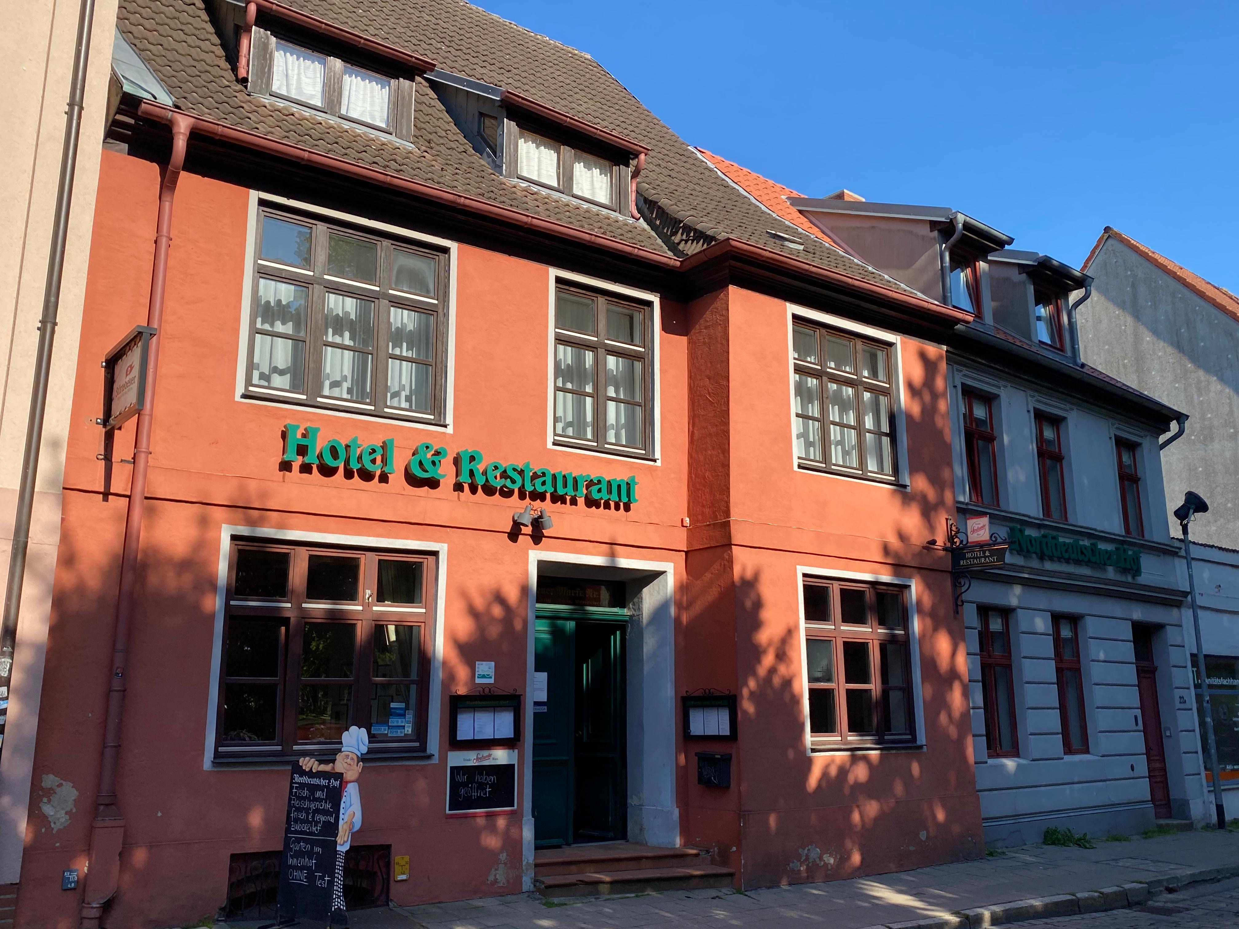 Norddeutscher Hof Stralsund Außenansicht